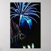 Fireworks, Toronto, Ontario, Canada Poster (Voorkant)