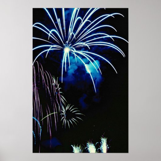 Fireworks, Toronto, Ontario, Canada Poster (Voorkant)