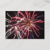 Fireworks Weddenschap Place Cards Plaatskaartje (Achterkant)