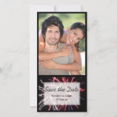 Fireworks Wedding Save the Date (Voorkant)