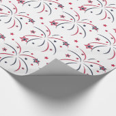 Fireworks-weergave Cadeaupapier (Hoek)