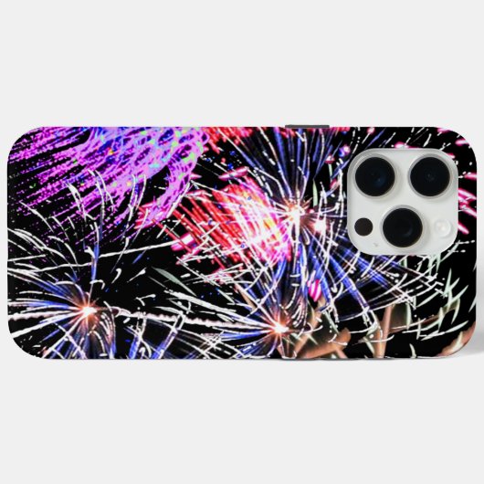 Fireworks-weergave Case-Mate iPhone Case (Achterkant (horizontaal))