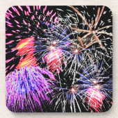 Fireworks-weergave Drankjes Onderzetter (Voorkant)