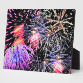 Fireworks-weergave Fotoplaat (Zijkant)