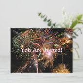 Fireworks-weergave Kaart (Staand voorkant)