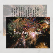 Fireworks-weergave Kaart (Voorkant / Achterkant)