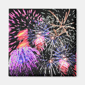Fireworks-weergave Magneet (Voorkant)