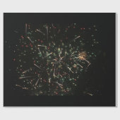 Fireworks Wrapping Paper Cadeaupapier (Vlak)
