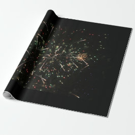 Fireworks Wrapping Paper Cadeaupapier