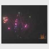 Fireworks Wrapping Paper Cadeaupapier (Vlak)