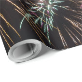 Fireworks Wrapping Paper Cadeaupapier (Rol Hoek)