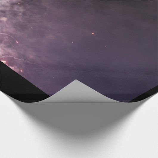 Fireworks Wrapping Paper Cadeaupapier (Hoek)