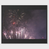 Fireworks Wrapping Paper Cadeaupapier (Vlak)