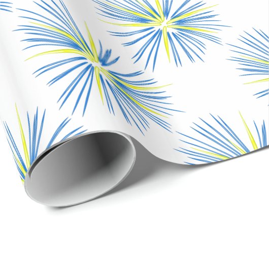 Fireworks Wrapping Paper Cadeaupapier (Rol Hoek)