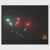 Fireworks Wrapping Paper Cadeaupapier (Vlak)