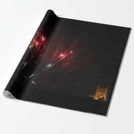 Fireworks Wrapping Paper Cadeaupapier