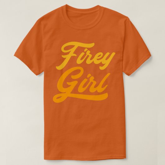 Firey Girl T-shirt (Design voorkant)