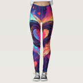 Firey Love Leggings (Voorkant)