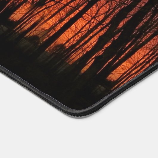 Firey Sunset Forest Bureaumat (Hoek)