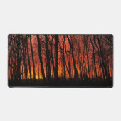 Firey Sunset Forest Bureaumat (Voorkant)