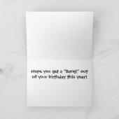 'Firing Squad Humor' horizontale verjaardagskaart Kaart (Binnen)