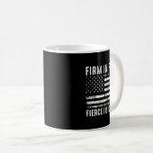 Firm In Faith Fierce In Justice  Koffiemok (Voorkant rechts)