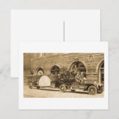  firma Hook and Ladder Fire Company uit de jaren 2 Briefkaart (Voorkant / Achterkant)