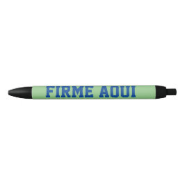 Firme aquí pen