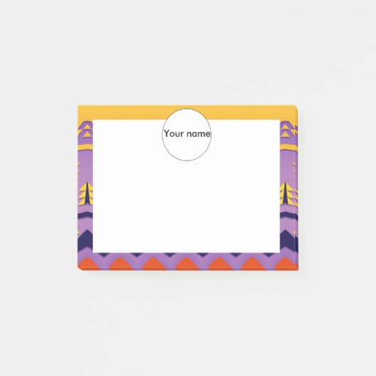 Firmen en golven post-it® notes (Voorkant)