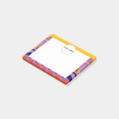 Firmen en golven post-it® notes (Schuin)