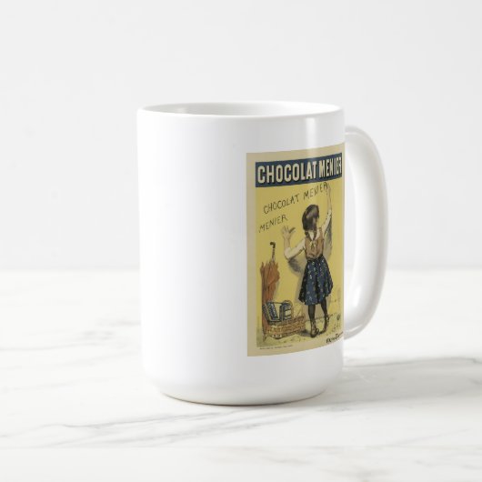 Firmin Bouisset - Chocolat Menier White Mok (Voorkant rechts)