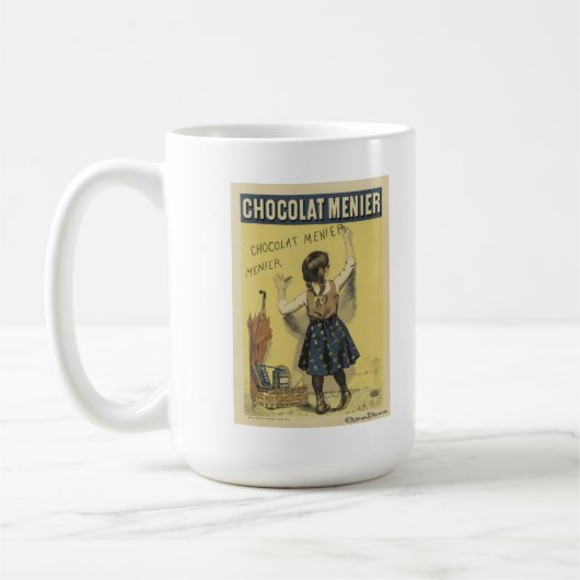 Firmin Bouisset - Chocolat Menier White Mok (Links)