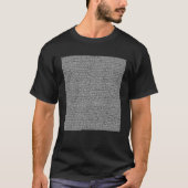 First 10000 Digits of Pi Math Teacher Students Hap T-shirt (Voorkant)