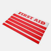 FIRST AID DEURMAT (Schuin)
