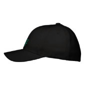 First Aid embroidered baseball cap White / green (Links)