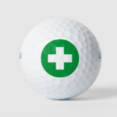 First Aid & Emergency Golf Ball / golfguru Golfballen (Voorkant)