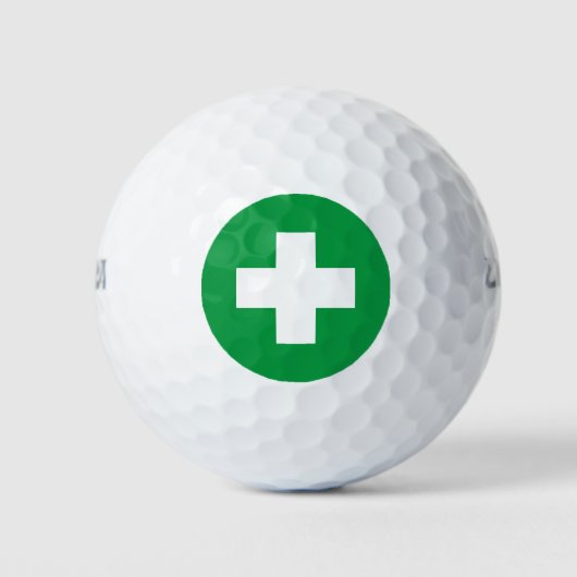 First Aid & Emergency Golf Ball / golfguru Golfballen (Voorkant)
