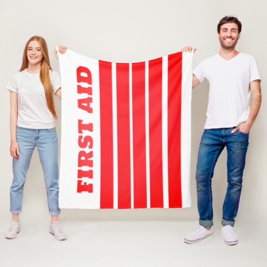 FIRST AID FLEECE DEKEN (In situ)