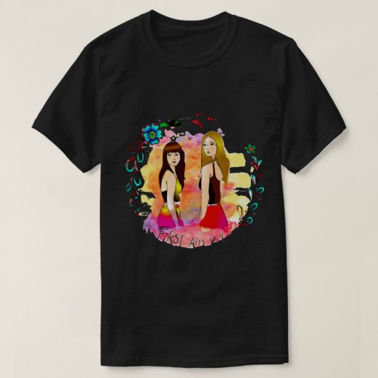 First Aid Kit band Sticker T-shirt (Design voorkant)