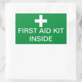 First Aid Kit Inside Sticker (Tas)