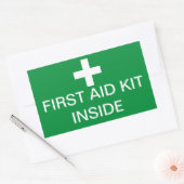 First Aid Kit Inside Sticker (Envelop)