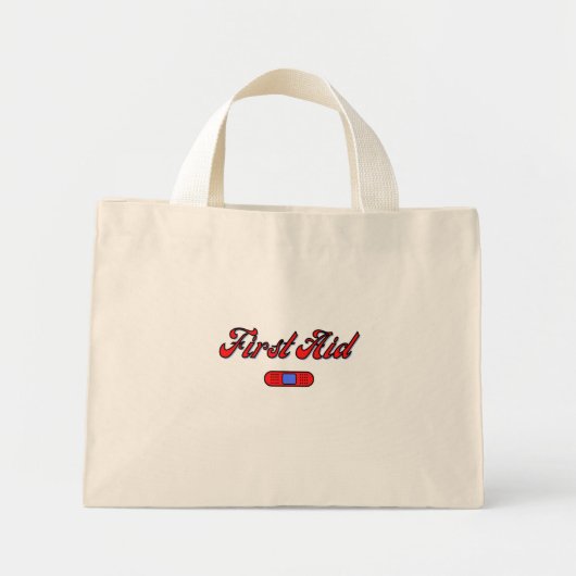 First Aid Kit Mini Tote Bag (Voorkant)