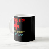 First Aid Kit? Whiskey Koffiemok (Voorkant links)