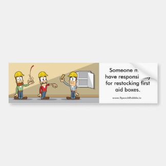 First Aid Sticker