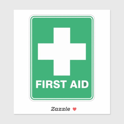 First Aid Sticker Portrait (Vel)