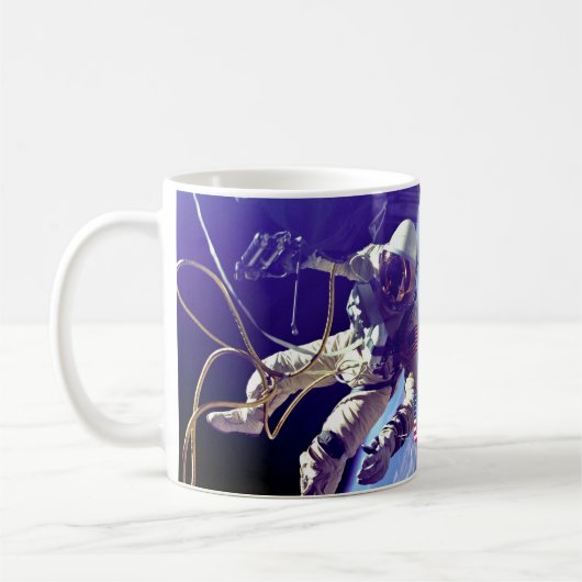 First American Astronaut Space Walk Koffiemok (Links)