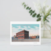 First and I Street CornerLind, WA Briefkaart (Staand voorkant)