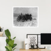 First Auto from Dawson to Whitehorse, Alaska 1912 Poster (Thuiskantoor)