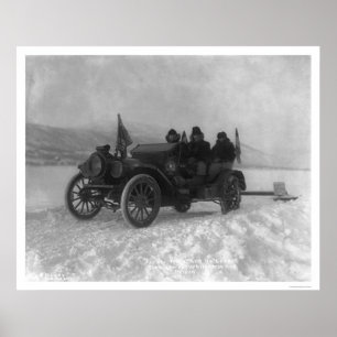 First Auto from Dawson to Whitehorse, Alaska 1912 Poster