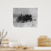 First Auto from Dawson to Whitehorse, Alaska 1912 Poster (Keuken)
